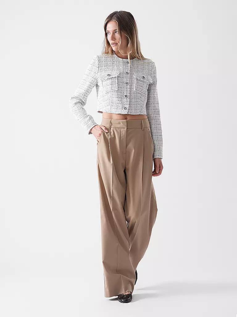 MARC O'POLO | Marlenehose  | hellbraun
