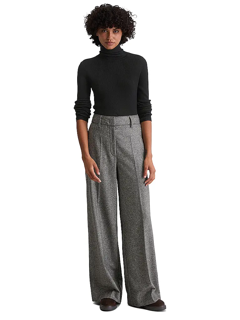 MARC O'POLO | Marlenehose  | grau
