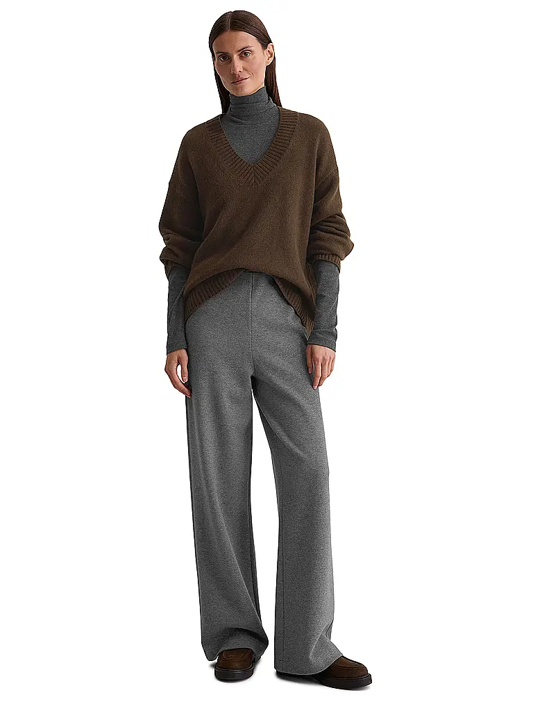 MARC O'POLO | Marlenehose  | grau