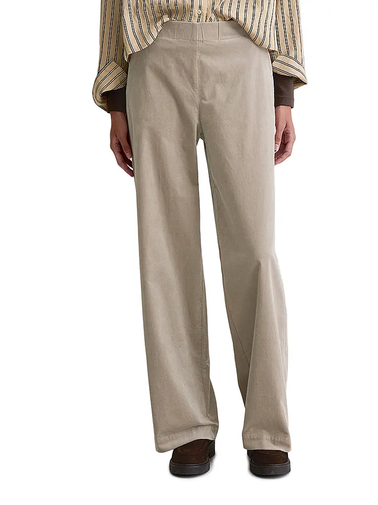 MARC O'POLO | Marlenehose  | beige