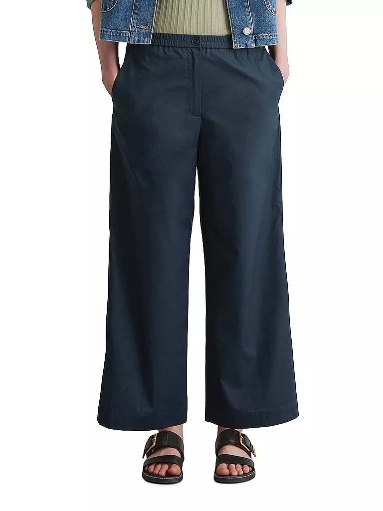 MARC O'POLO | Marlenehose | dunkelblau