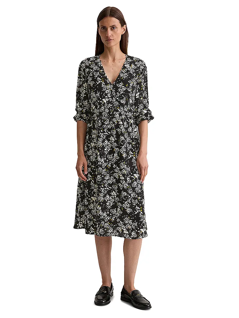 MARC O'POLO | Midikleid  | schwarz