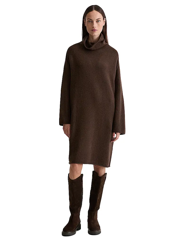 MARC O'POLO | Midikleid  | braun