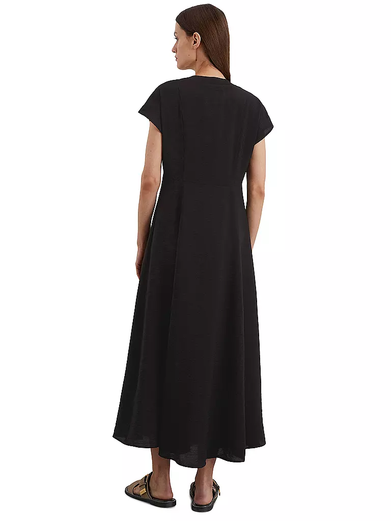 MARC O'POLO | Midikleid | schwarz