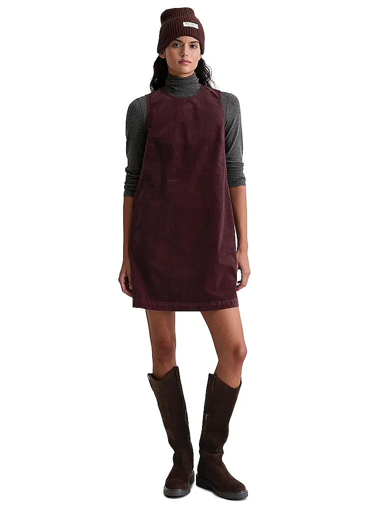 MARC O'POLO | Minikleid  | dunkelrot