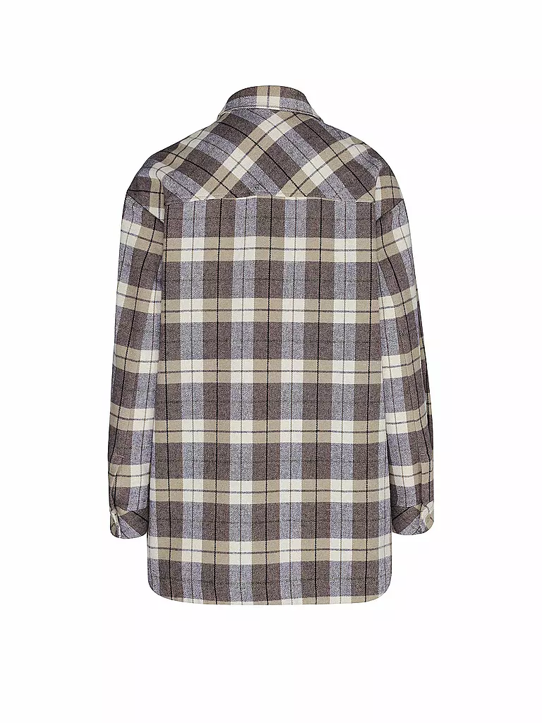 MARC O'POLO | Overshirt | hellbraun