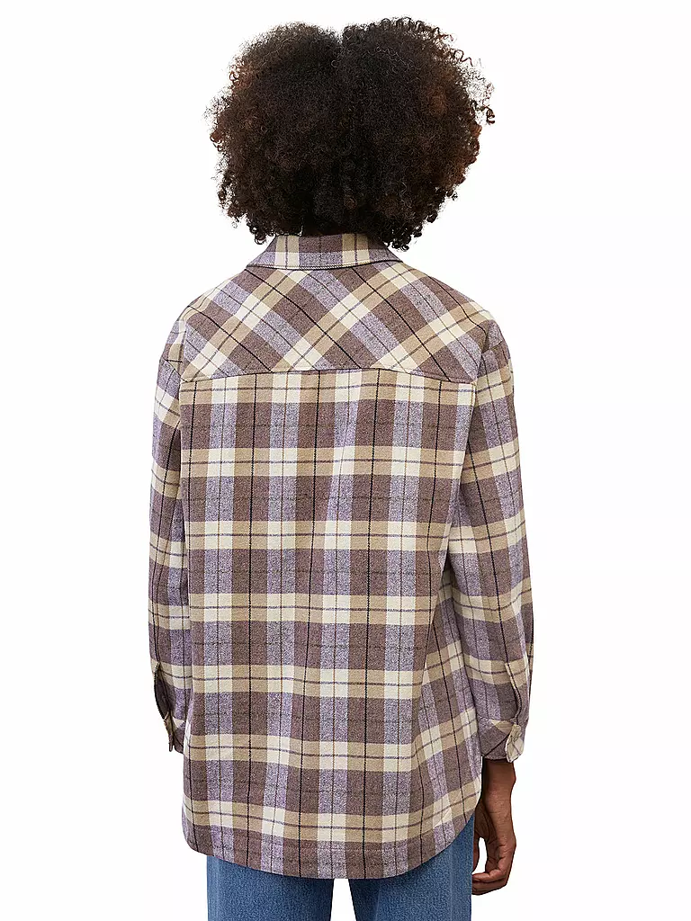 MARC O'POLO | Overshirt | hellbraun