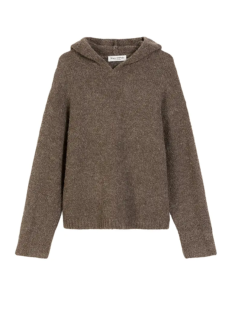MARC O'POLO | Pullover - Hoodie  | braun
