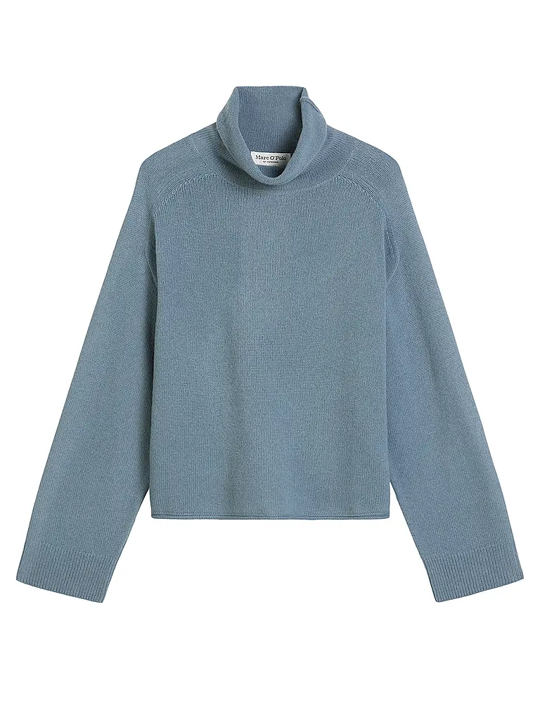 MARC O'POLO | Rollkragenpullover  | blau