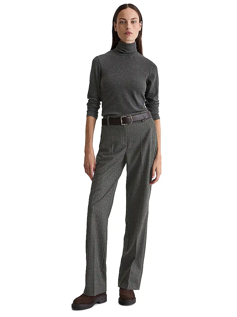 MARC O'POLO | Rollkragenpullover  | grau
