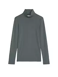 MARC O'POLO | Rollkragenshirt  | dunkelgrün