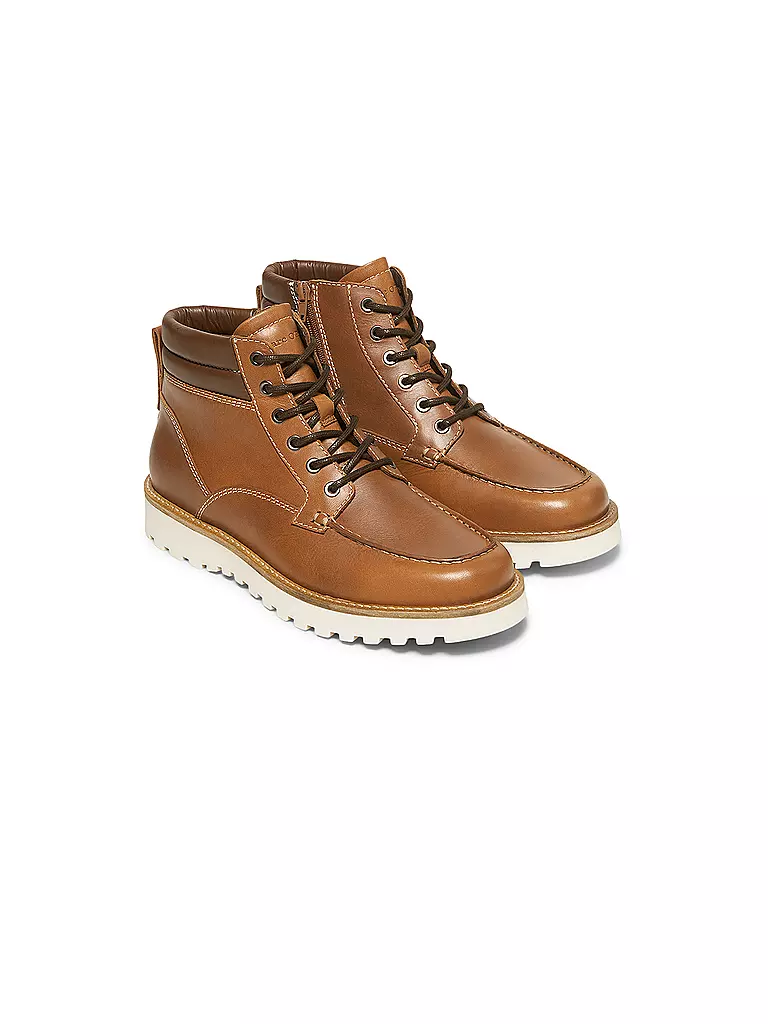 MARC O'POLO | Schnürboots | braun