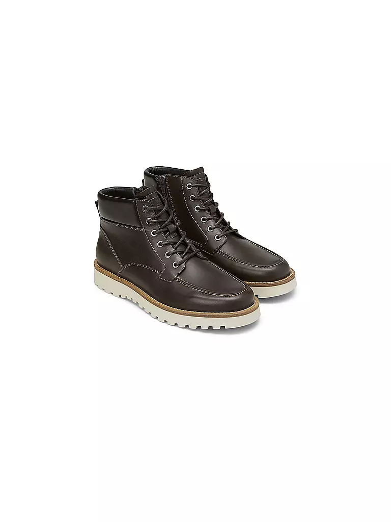 MARC O'POLO | Schnürboots | hellbraun