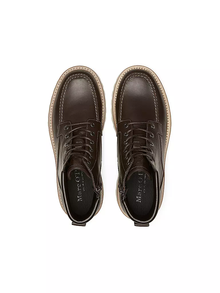 MARC O'POLO | Schnürboots | hellbraun
