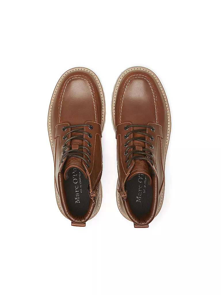 MARC O'POLO | Schnürboots | braun