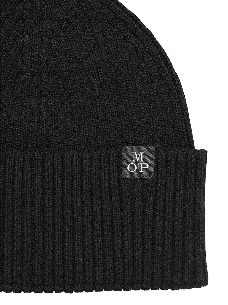 MARC O'POLO | Set 2-teilig Mütze und Schal | schwarz