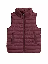 MARC O'POLO | Steppgilet  | dunkelrot