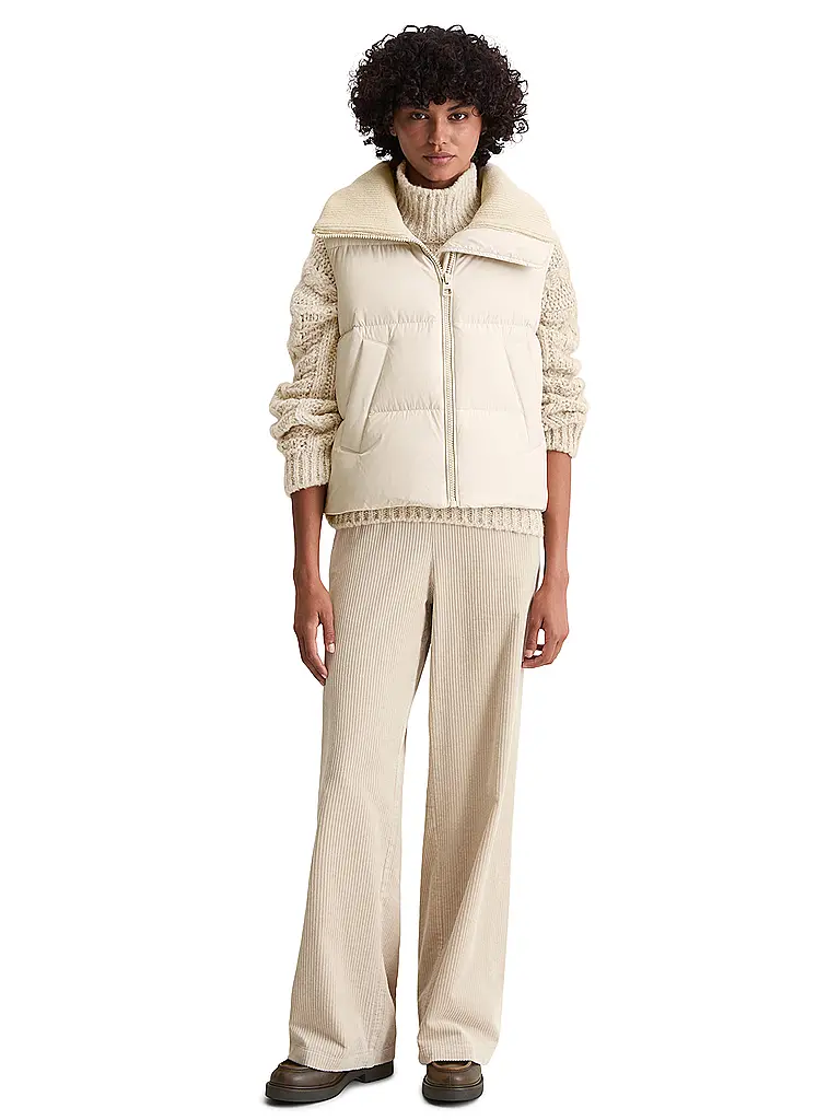 MARC O'POLO | Steppgilet  | creme