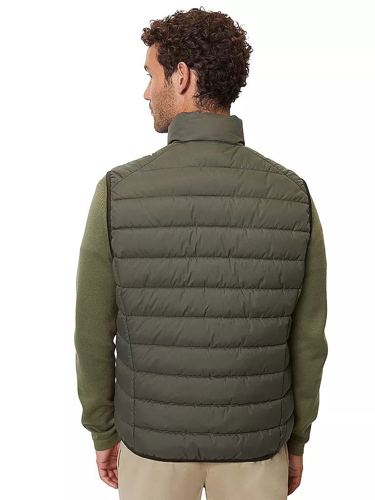 MARC O'POLO | Steppgilet | dunkelgrün