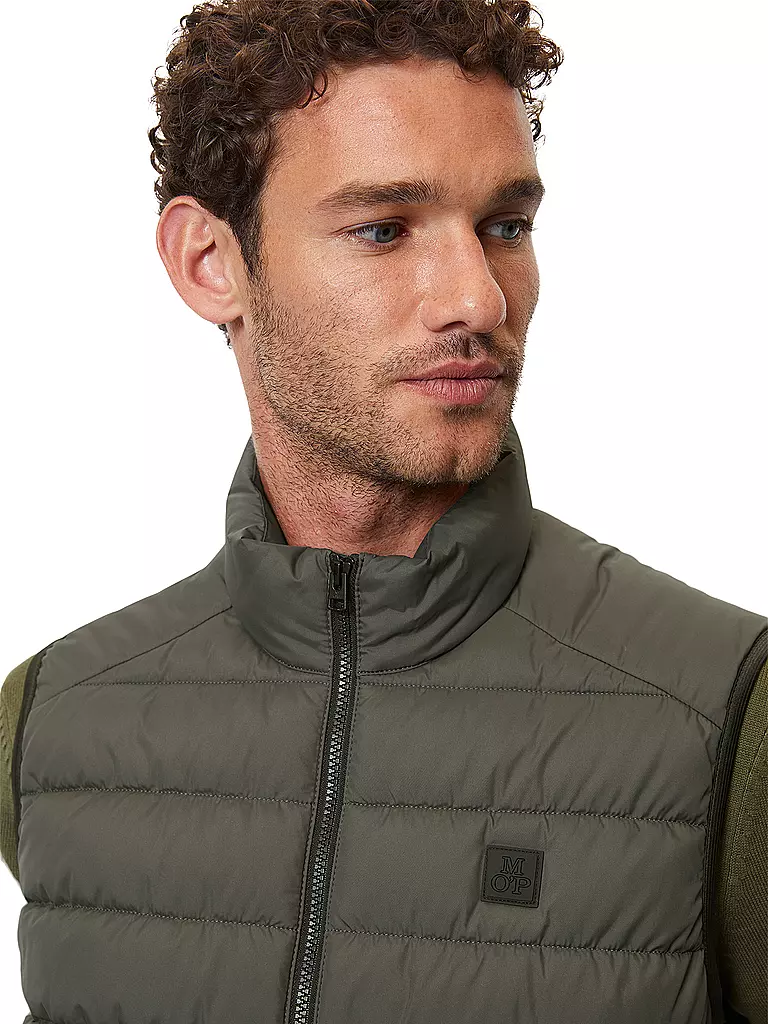 MARC O'POLO | Steppgilet | dunkelgrün
