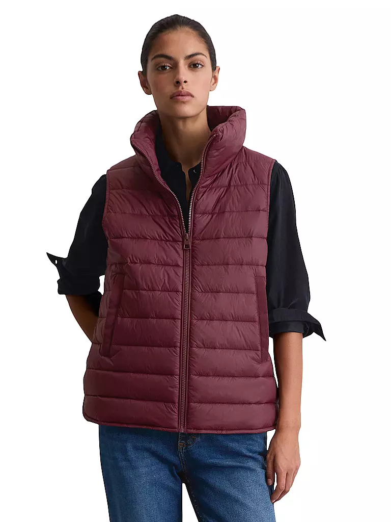 MARC O'POLO | Steppgilet | hellbraun
