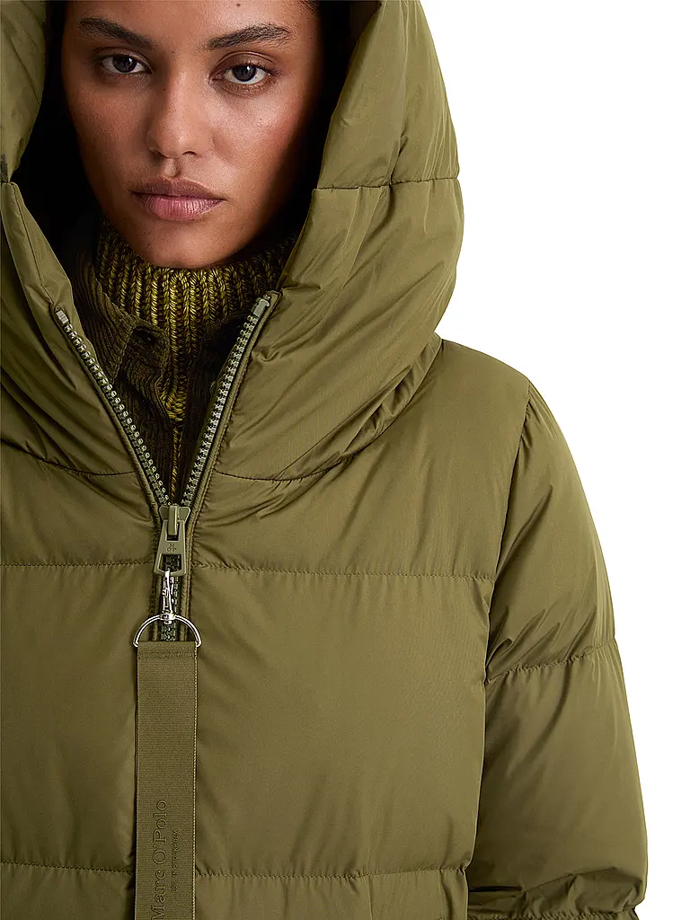 MARC O'POLO | Steppmantel  | olive