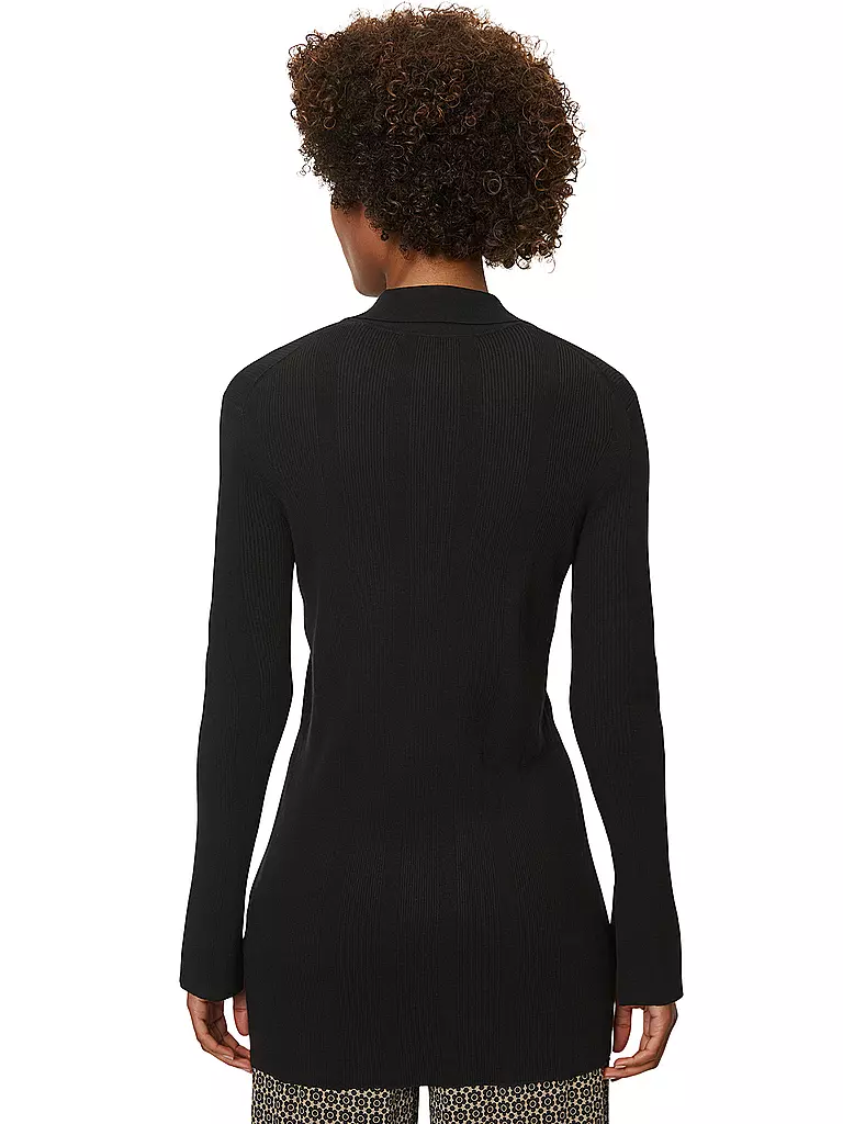 MARC O'POLO | Strickjacke | schwarz