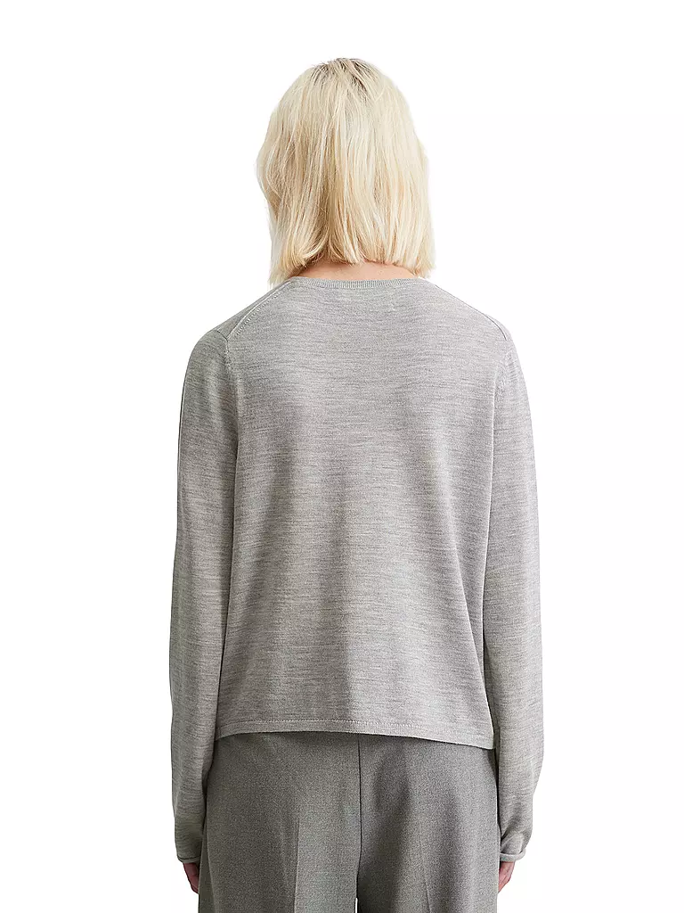 MARC O'POLO | Strickjacke | grau
