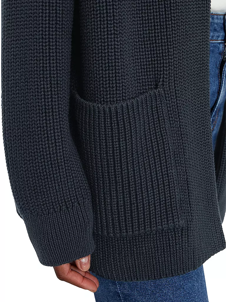 MARC O'POLO | Strickjacke | dunkelblau