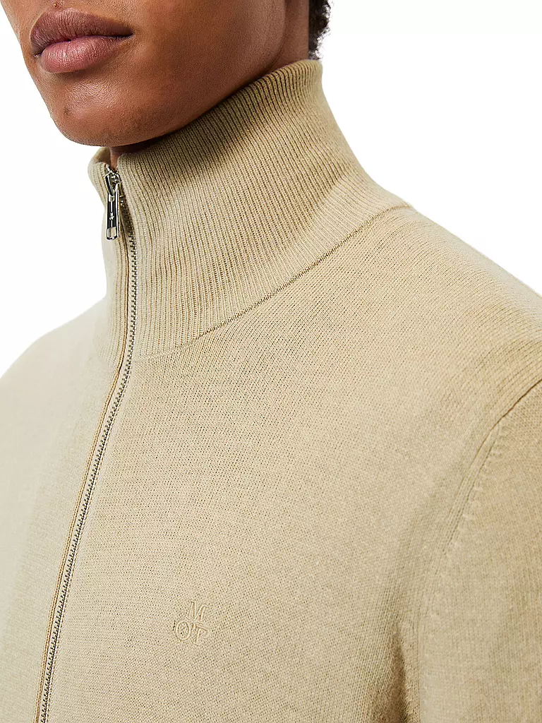 MARC O'POLO | Strickjacke | dunkelrot