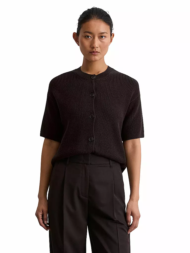 MARC O'POLO | Strickjacke | braun