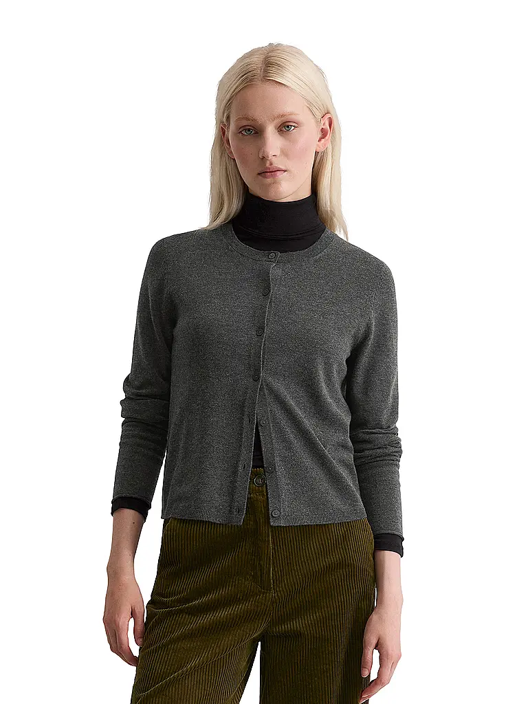 MARC O'POLO | Strickjacke | grau