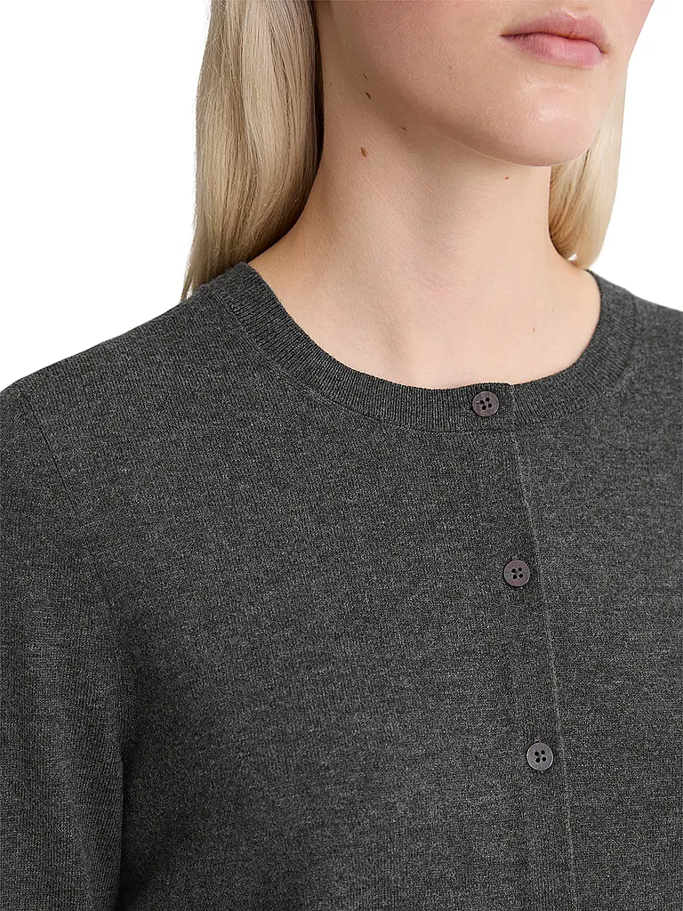 MARC O'POLO | Strickjacke | grau
