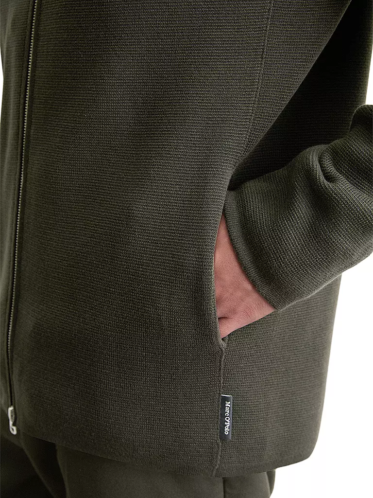 MARC O'POLO | Strickjacke | braun