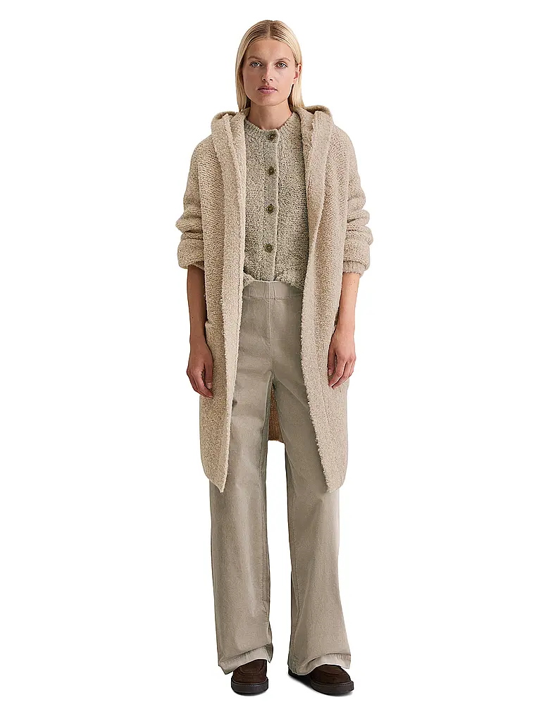 MARC O'POLO | Strickmantel  | Creme