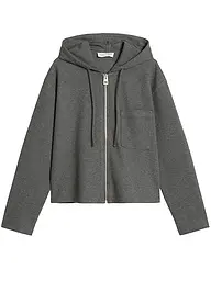 MARC O'POLO | Sweatjacke  | Grau