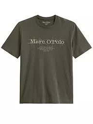 MARC O'POLO | T-Shirt  | braun