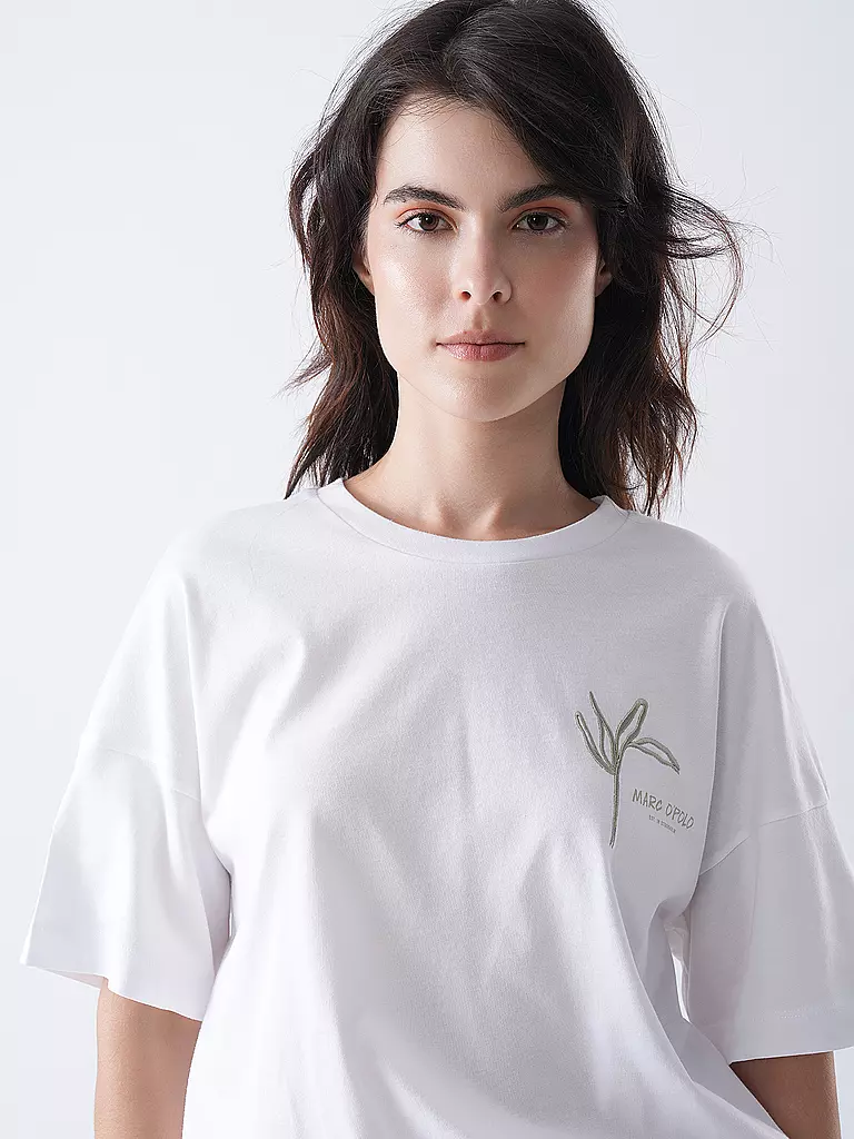 MARC O'POLO | T-Shirt  | weiss