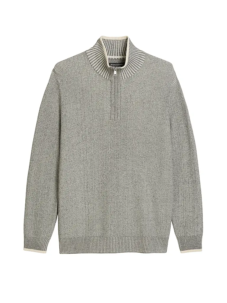 MARC O'POLO | Troyer Pullover  | grau