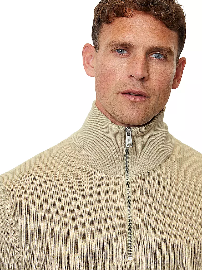 MARC O'POLO | Troyer Pullover | creme