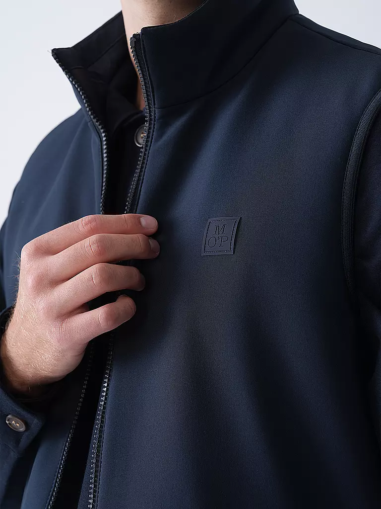 MARC O'POLO | Wende Gilet | blau