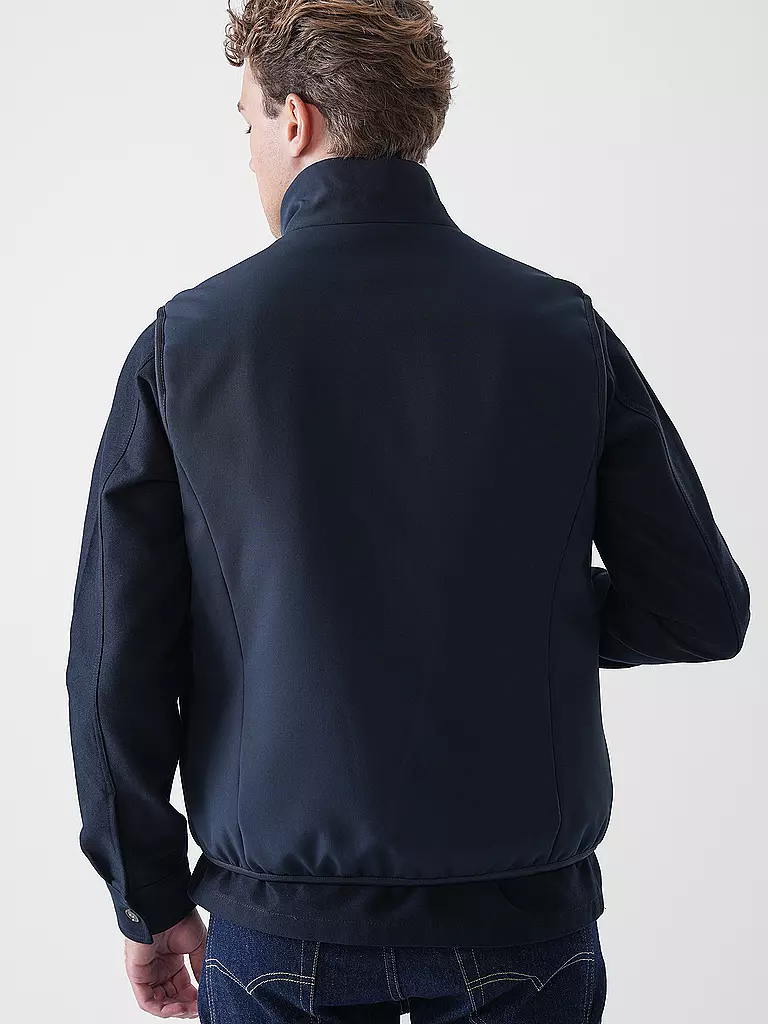 MARC O'POLO | Wende Gilet | blau