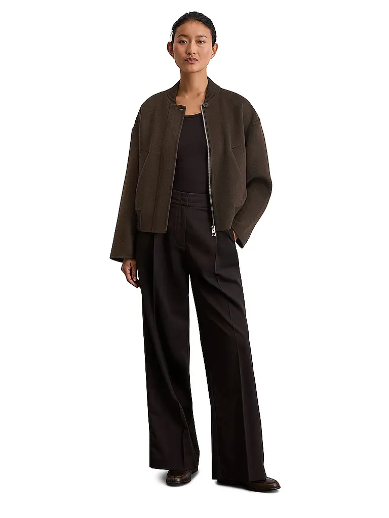 MARC O'POLO | Wolljacke  | braun