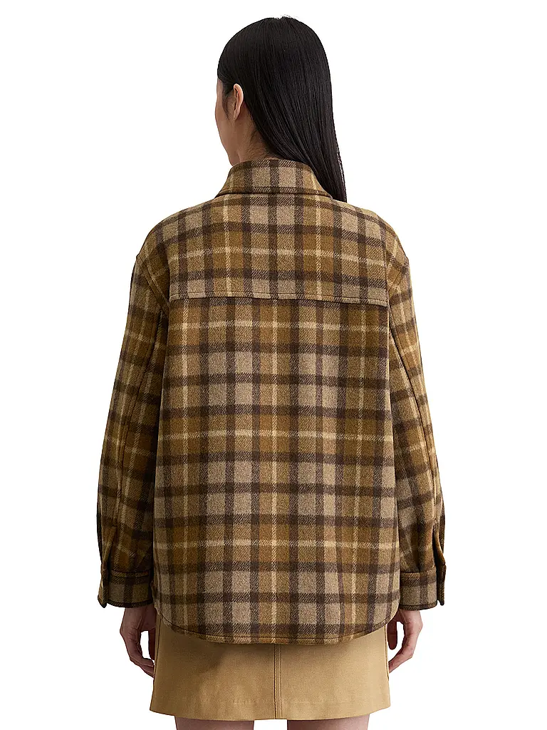 MARC O'POLO | Wolljacke  | braun