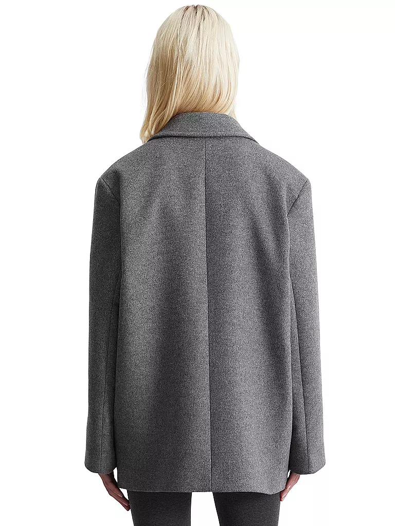 MARC O'POLO | Wolljacke | grau