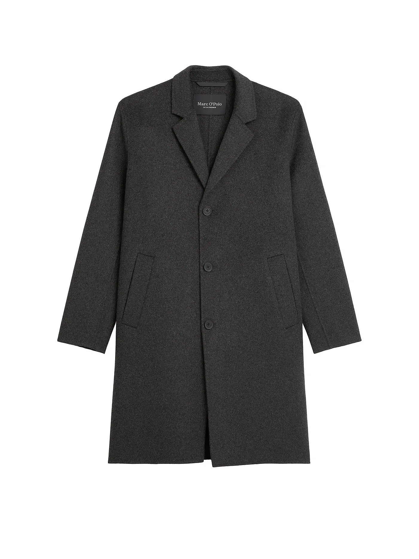 MARC O'POLO | Wollmantel | grau