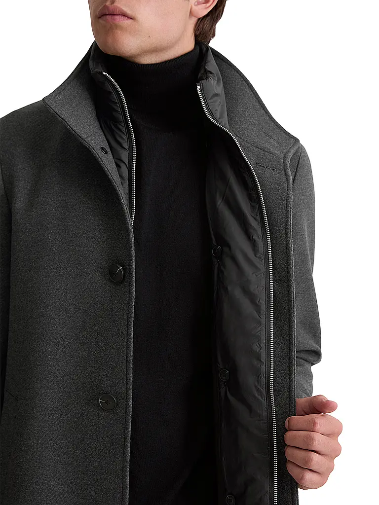 MARC O'POLO | Wollmantel | grau