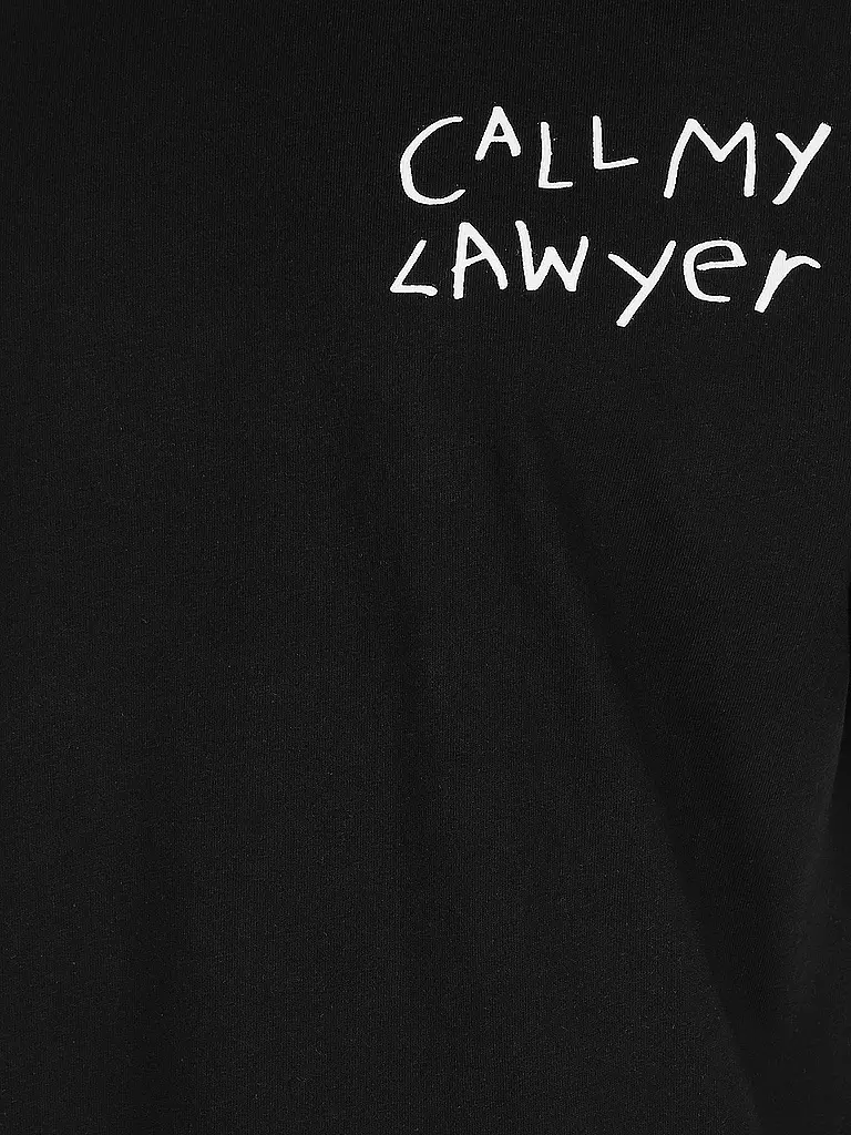MARKET | T-Shirt CALL MY LAWYER | schwarz