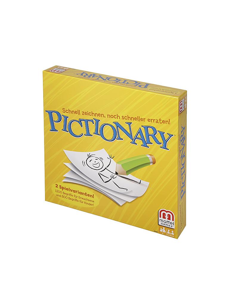 MATTEL  | Pictionary  | keine Farbe