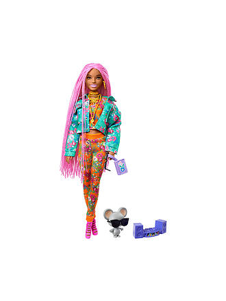MATTEL | Barbie Extra Puppe mit pinken Flechtzöpfen